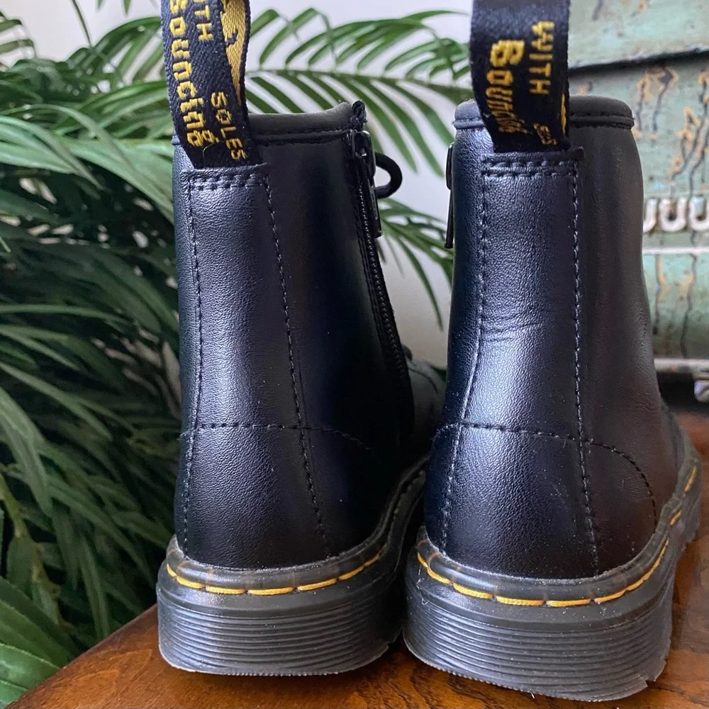 Dr. Martens Zavala Black Combat Boots